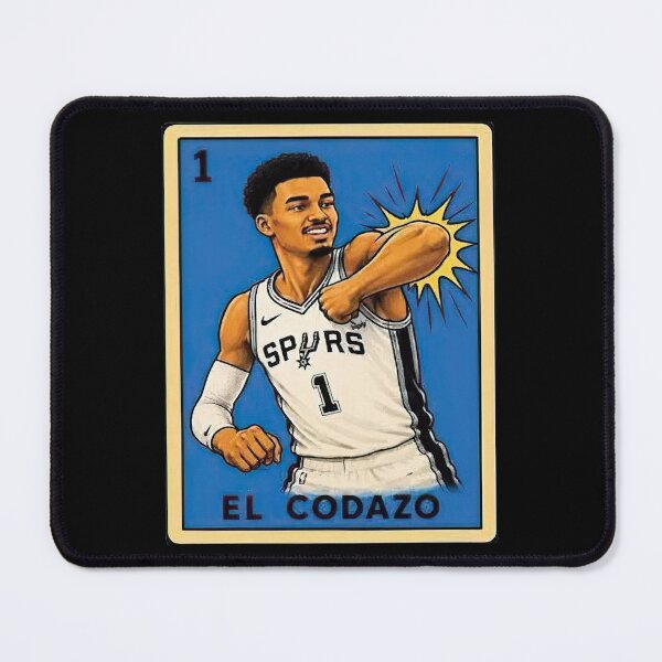 Item preview, Victor Wembanyama San Antonio El Codazo Basketball Game Day designed and sold by AmerieAbi.