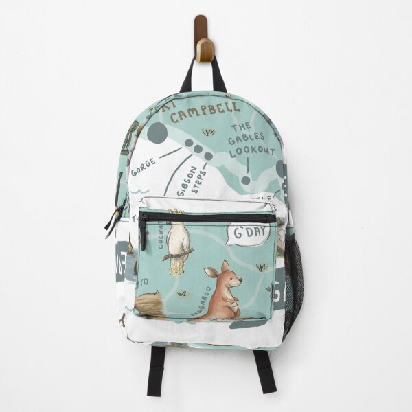 Item preview, Map of the Great Ocean Road, Australia - Teal designed and sold by Those Pencil Shavings.