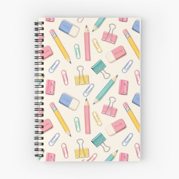 Item preview, School Supplies Pattern designed and sold by Owcomm.