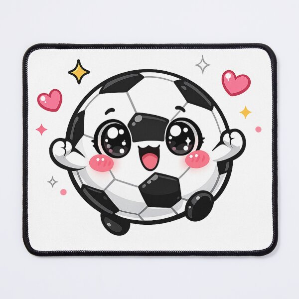 Item preview, Cute Kawaii Soccer Ball FIFA World Cup Football Gift designed and sold by slestore.