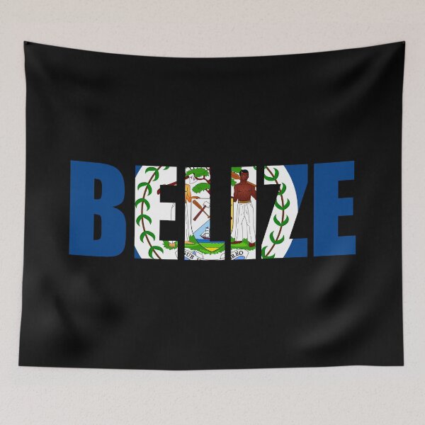 Item preview, Belize Flag BZ designed and sold by shitpostee.