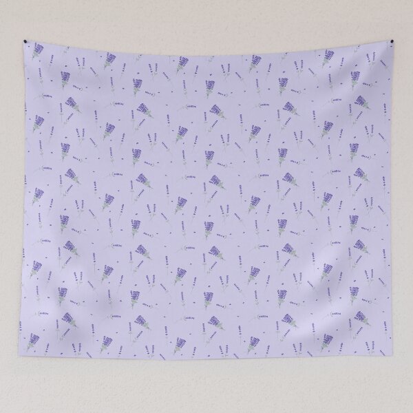 Item preview, Lavender Lilac Wildflower Floral Botanical designed and sold by idovedesign.