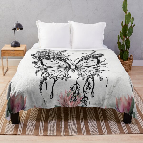 Item preview, The Slate Botanical Butterfly: Studio Edition (FOTF #4) designed and sold by Bloom Theory.