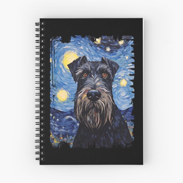 Item preview, Funny Giant Schnauzer Starry Night Illustration Mom Dad Kids designed and sold by rafaeltto.