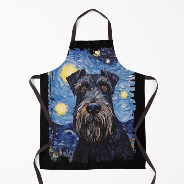 Item preview, Funny Giant Schnauzer Starry Night Illustration Mom Dad Kids designed and sold by rafaeltto.