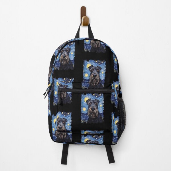 Item preview, Funny Giant Schnauzer Starry Night Illustration Mom Dad Kids designed and sold by rafaeltto.