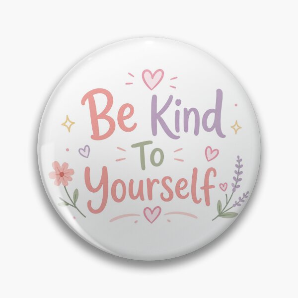 Item preview, Be Kind To Yourself Cute Motivational Quote | Pastel Self Love Aesthetic Design designed and sold by Sanika arts .