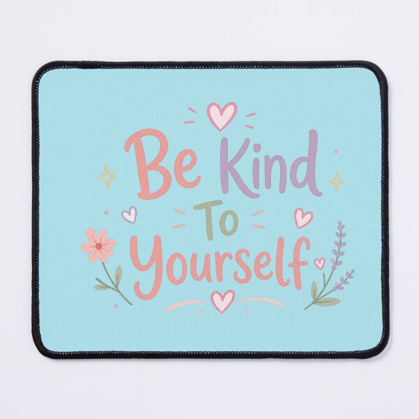 Item preview, Be Kind To Yourself Cute Motivational Quote | Pastel Self Love Aesthetic Design designed and sold by Sanika arts .