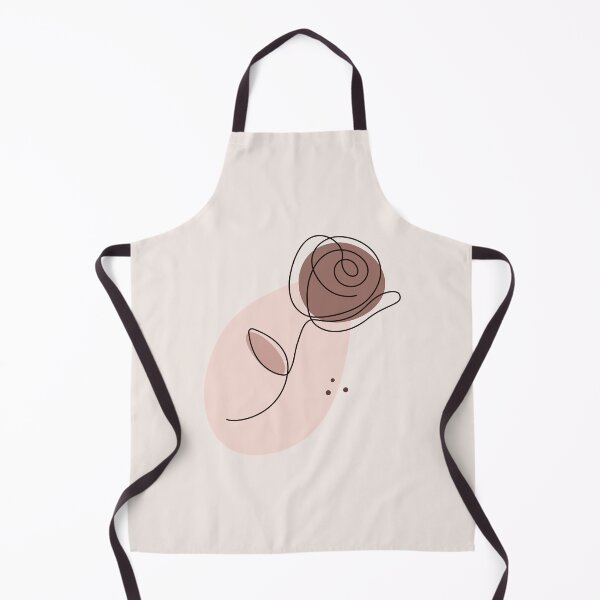 Item preview, Minimalist Beige Rose One Line Botanical Art Design designed and sold by CozyLittleShop.