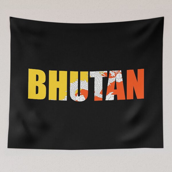 Item preview, Bhutan Flag BT designed and sold by shitpostee.