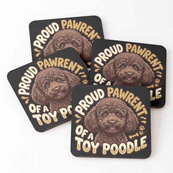 Item preview, Toy Poodle designed and sold by The Quiet Canvas By Jacky.