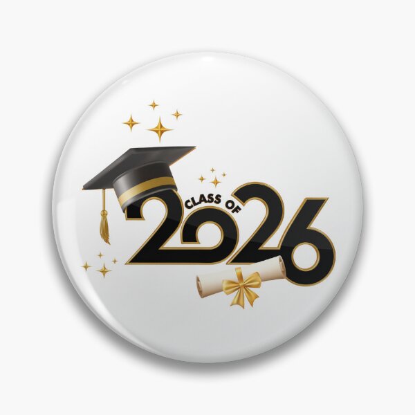 Item preview, Class of 2026 Graduate with Black Graduation Hat, Diploma & Stars  designed and sold by JeweledDesigns.