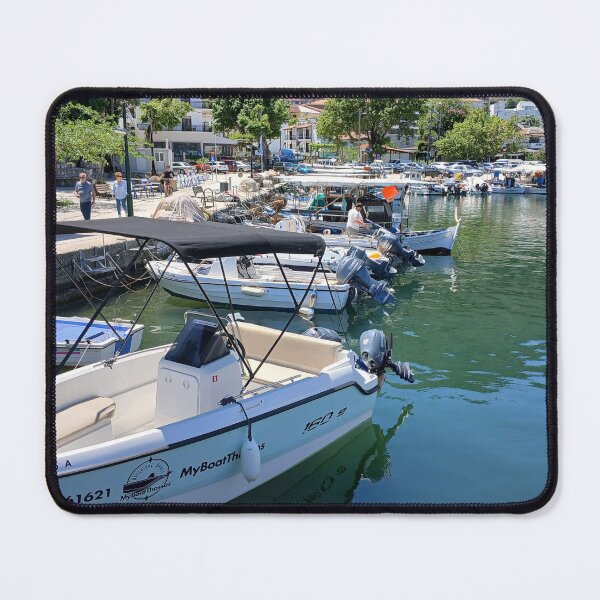 Item preview, TYPICAL SMALL GREEK HARBOUR. designed and sold by ronsaunders47.