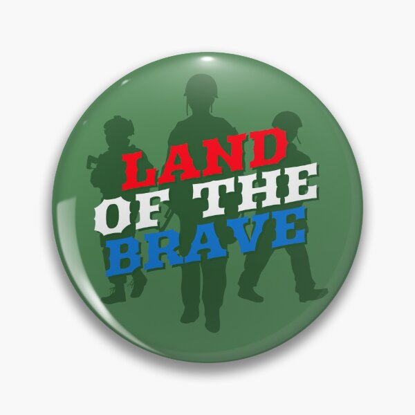 Item preview, LAND OF THE BRAVE designed and sold by ZenfiniteDesign.