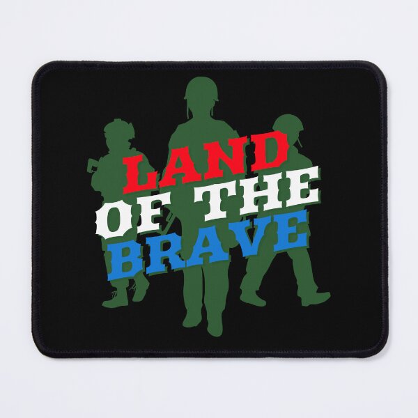 Item preview, LAND OF THE BRAVE designed and sold by ZenfiniteDesign.