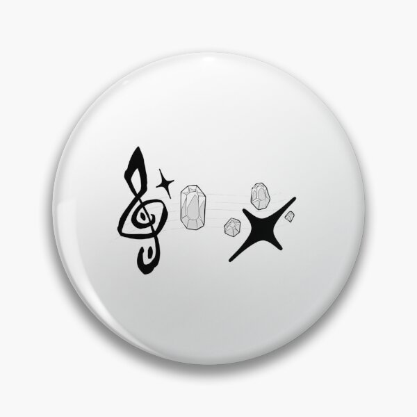 Item preview, Sound score musical clef symbol surrounded by explosive gems designed and sold by Deviantfant.