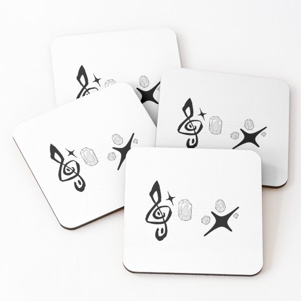 Item preview, Sound score musical clef symbol surrounded by explosive gems designed and sold by Deviantfant.