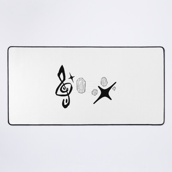 Item preview, Sound score musical clef symbol surrounded by explosive gems designed and sold by Deviantfant.