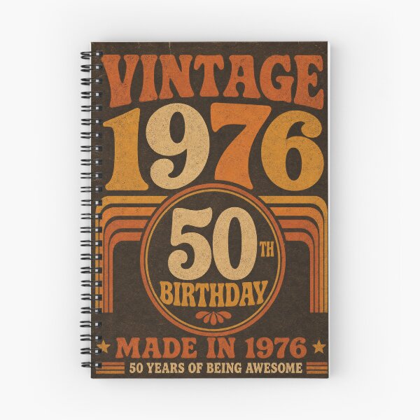 Item preview, Vintage 1976 50th Birthday Retro Groovy – Half a Century Since 1976 designed and sold by Jandedan.