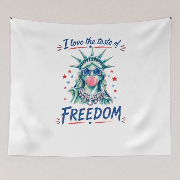 Item preview, I Love The Taste Of Freedom American Patriot USA Independence Day designed and sold by HumansStuck12.
