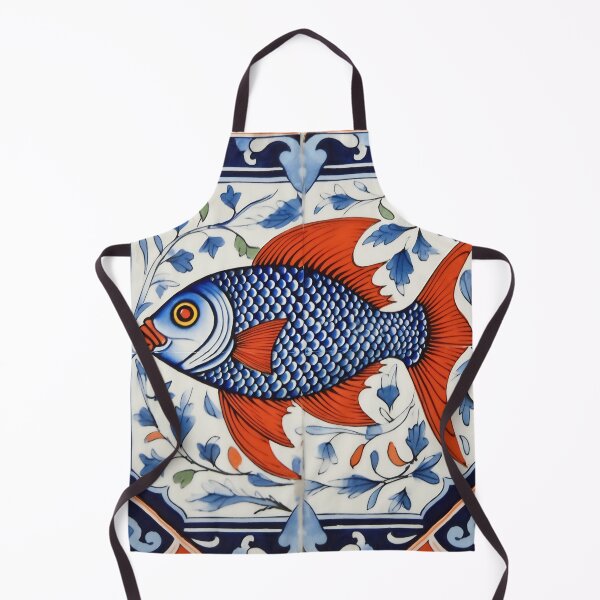 Item preview, Portuguese sardine fish on typical traditional tile designed and sold by anytka.