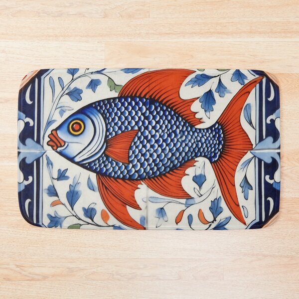 Item preview, Portuguese sardine fish on typical traditional tile designed and sold by anytka.