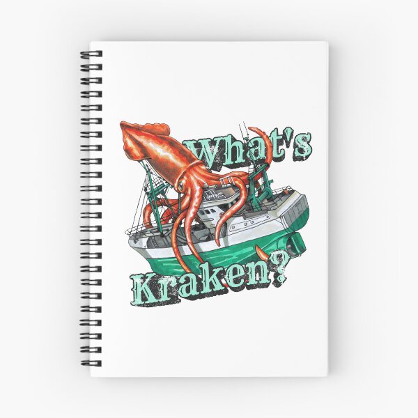 Item preview, What's Kraken? Red Colossal Squid Design  designed and sold by Kelsey Worth.