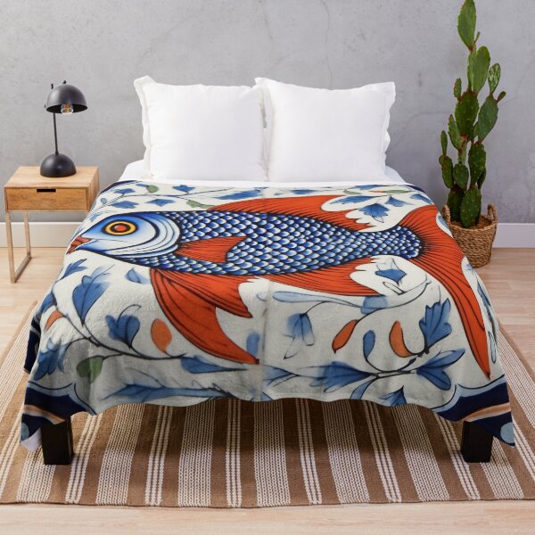 Item preview, Portuguese sardine fish on typical traditional tile designed and sold by anytka.