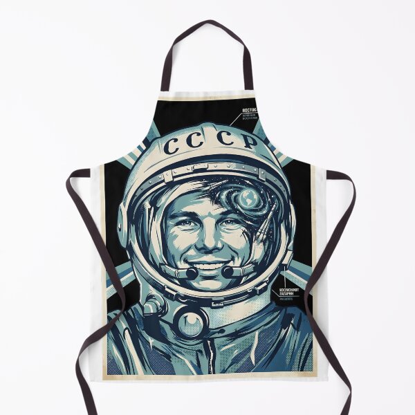 Item preview, Yuri Gagarin Soviet Space Propaganda Helmet Art designed and sold by EKHOAISTORE.