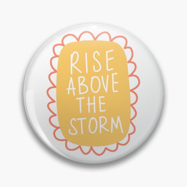 Item preview, Rise Above The Storm | Positive Quotes | Motivational Quotes | Inspirational Quotes designed and sold by PrintEveryday.