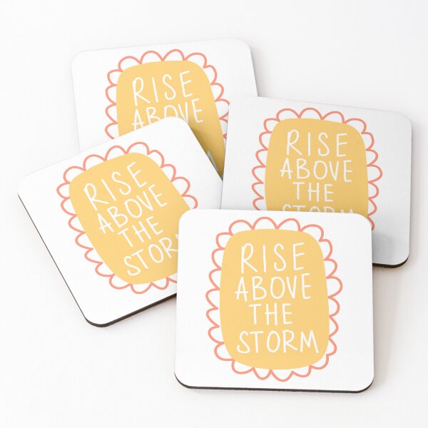 Item preview, Rise Above The Storm | Positive Quotes | Motivational Quotes | Inspirational Quotes designed and sold by PrintEveryday.