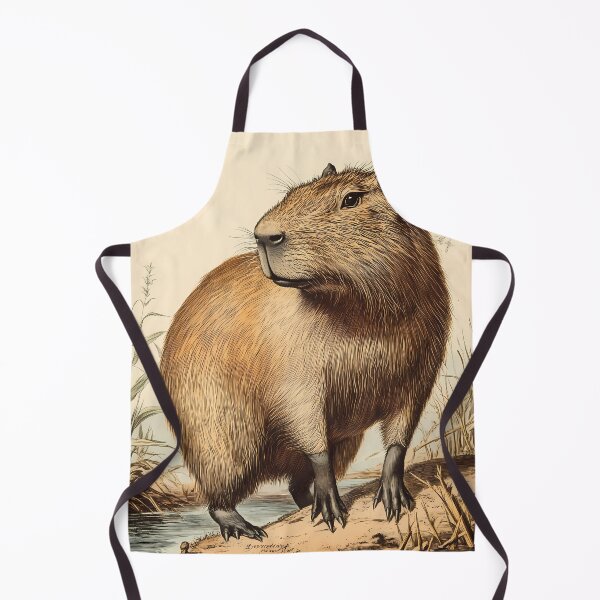 Item preview, Capivara — Gravura Botânica Vintage | Atlantic Forest designed and sold by AtlanticForest.