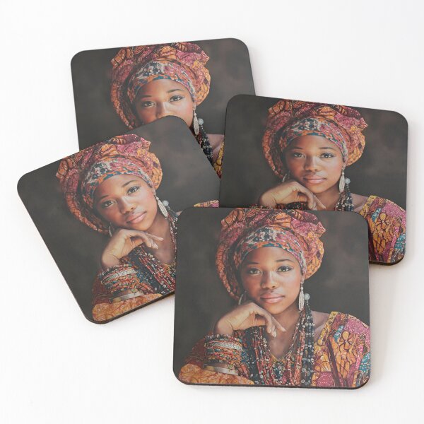 Item preview, Woman from Chad - African Woman Ethnic Portrait designed and sold by Oldetimemercan.