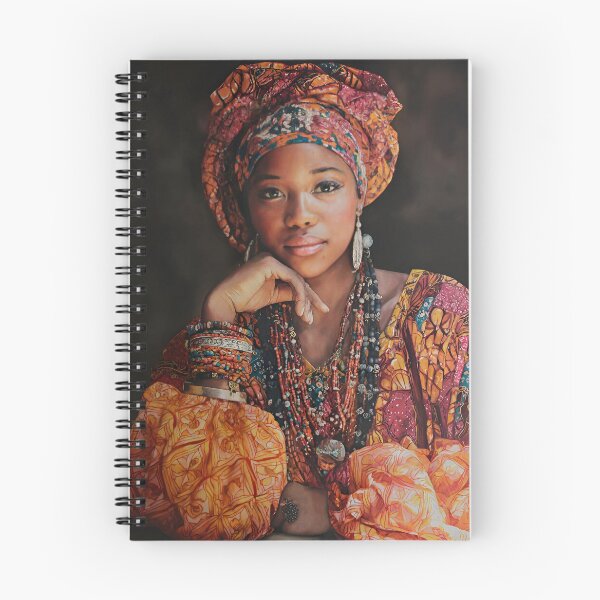 Item preview, Woman from Chad - African Woman Ethnic Portrait designed and sold by Oldetimemercan.