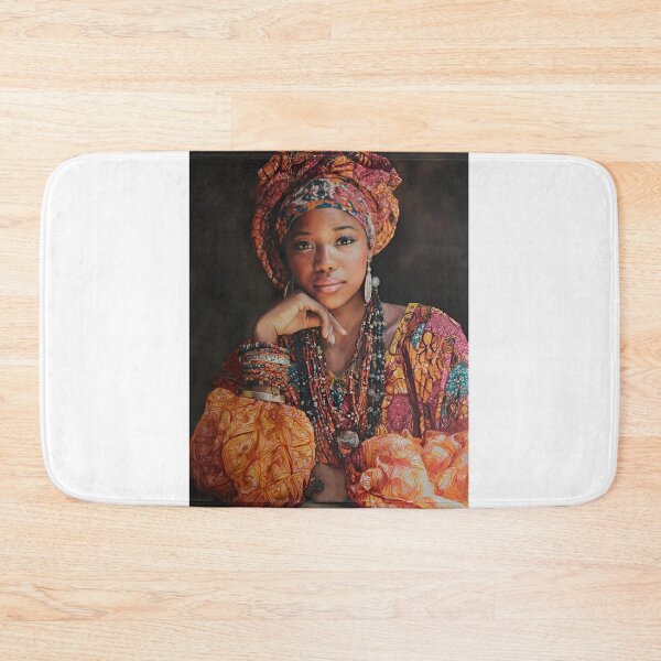Item preview, Woman from Chad - African Woman Ethnic Portrait designed and sold by Oldetimemercan.