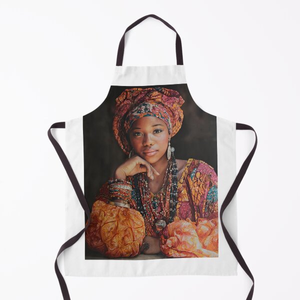 Item preview, Woman from Chad - African Woman Ethnic Portrait designed and sold by Oldetimemercan.