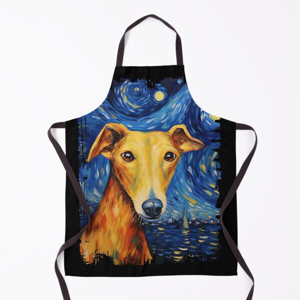 Item preview, Funny Greyhound Starry Night Illustration Mom Dad Kids designed and sold by rafaeltto.
