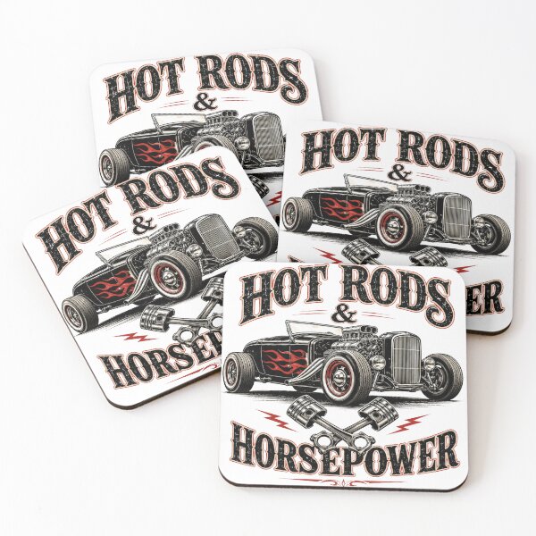 Item preview, Hot Rods & Horsepower | Classic Hot Rod & Custom Car Enthusiast T-Shirt designed and sold by Danny's Tees.