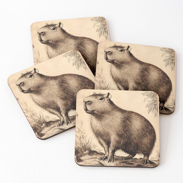 Item preview, Capivara — Ilustração Científica Vintage | Atlantic Forest designed and sold by AtlanticForest.