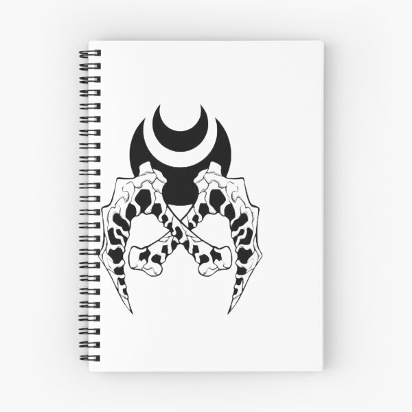 Item preview, Paired dual blood sickles beneath a dark crescent moon designed and sold by Deviantfant.