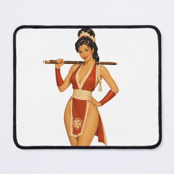 Item preview, Martial Arts Pinup – Vintage Fighting Queen designed and sold by Cosplayvintage.