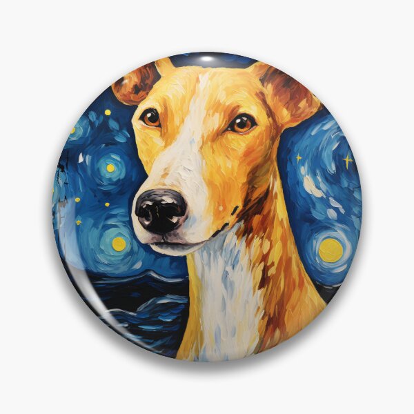Item preview, Funny Ibizan Hound Starry Night Illustration Mom Dad Kids designed and sold by rafaeltto.