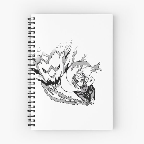 Item preview, Flame Hashira unleashing his ultimate ninth form tiger strike designed and sold by Deviantfant.