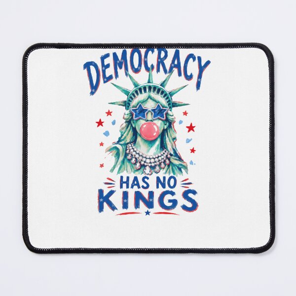 Item preview, Democracy Has No Kings American Patriot Political Freedom designed and sold by HumansStuck12.