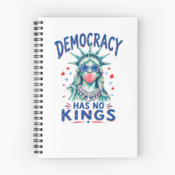 Item preview, Democracy Has No Kings American Patriot Political Freedom designed and sold by HumansStuck12.