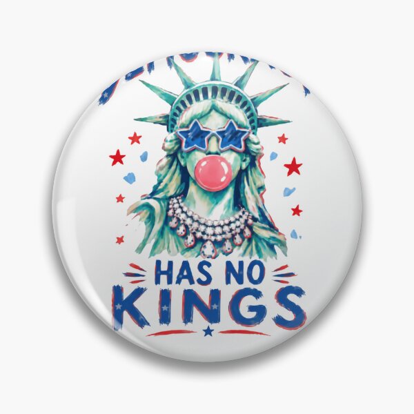 Item preview, Democracy Has No Kings American Patriot Political Freedom designed and sold by HumansStuck12.