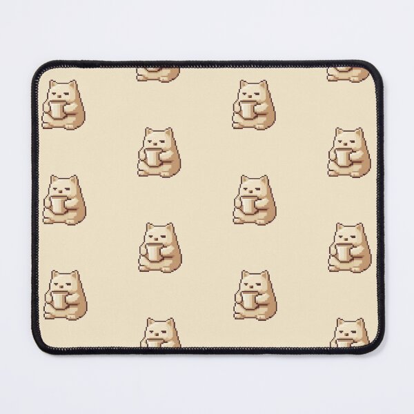 Item preview, Coffee Cat Pixel Art designed and sold by erumi.