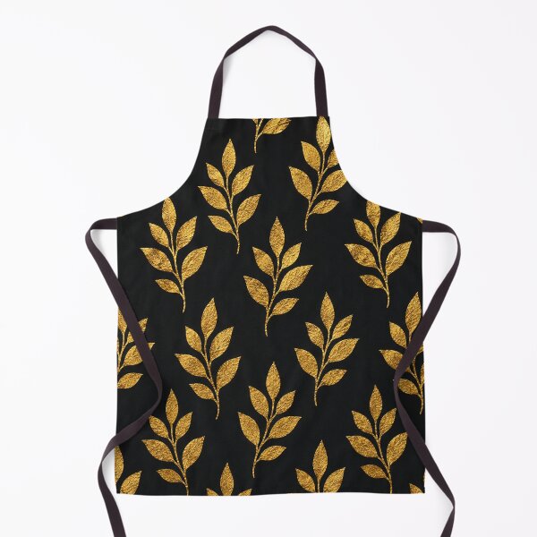 Item preview, Elegant Gold Foil Leaves Pattern designed and sold by Owcomm.