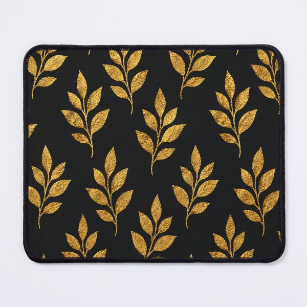 Item preview, Elegant Gold Foil Leaves Pattern designed and sold by Owcomm.