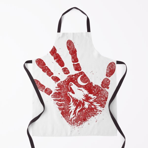Item preview, Howling Wolf Handprint - Vintage Wilderness Art designed and sold by BestDetailer.